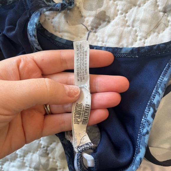 Victoria's Secret Blue and Pink Sports Bras - Picture 5 of 5